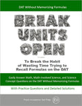 DAT Without Memorizing Formulas: Break Units Open