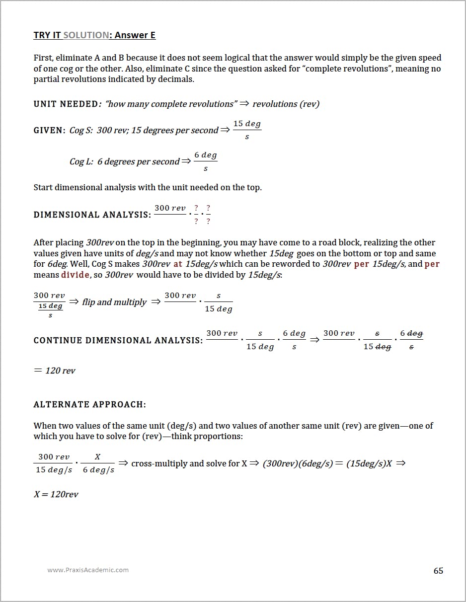 DAT Without Memorizing Formulas: Break Units Open