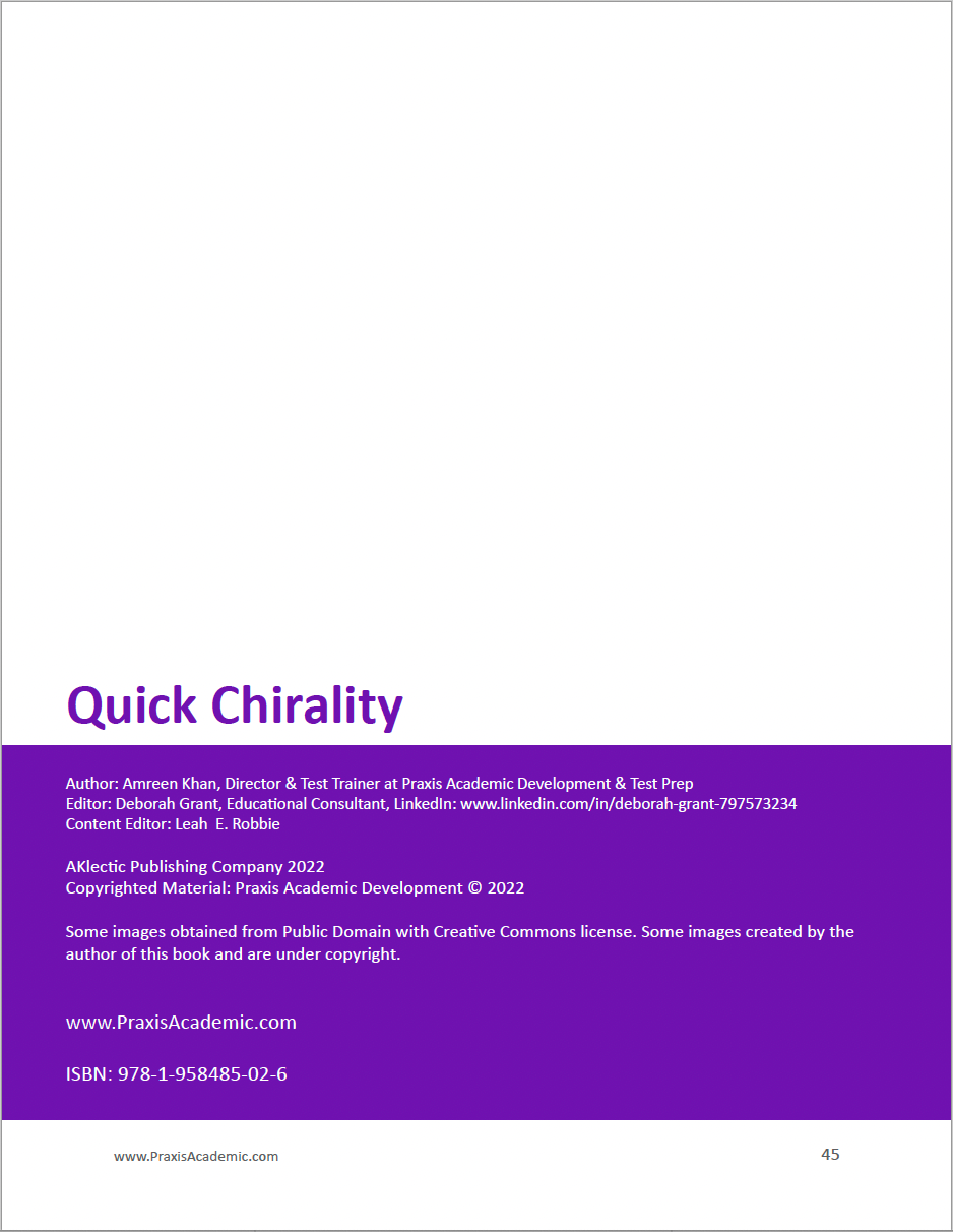 Quick & Easy Chirality on the MCAT: Quick Chirality