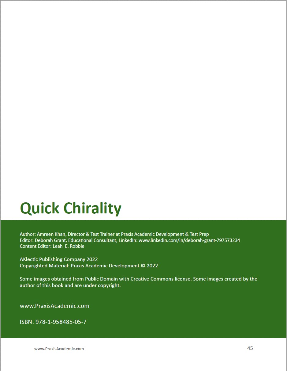 Quick & Easy Chirality on DAT: Quick Chirality