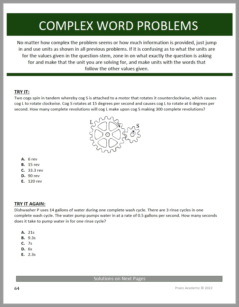 DAT Without Memorizing Formulas: Break Units Open